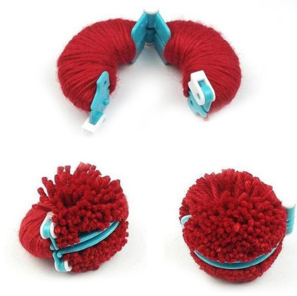 Pom Pom Maker Tool - 8 Buah Alat Rajut Pembuat Bola