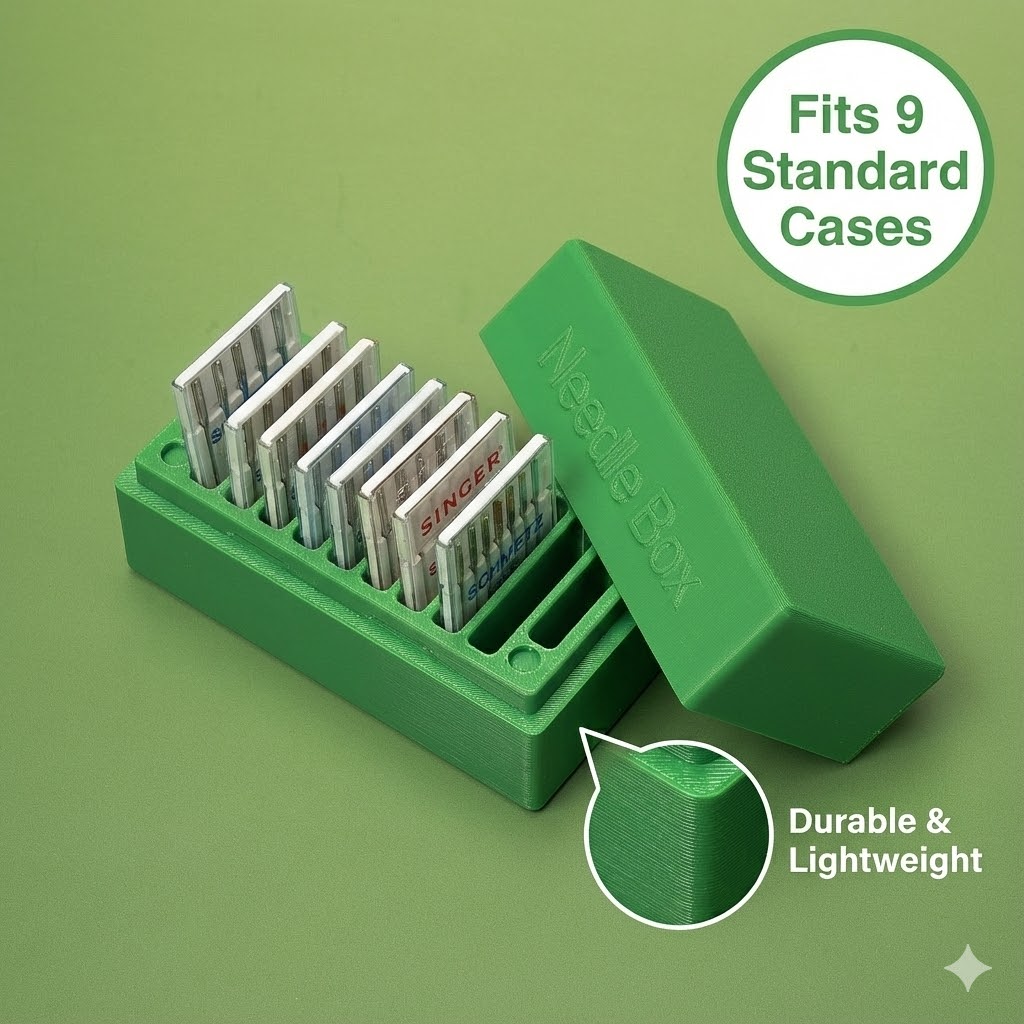 Craft Embellishment Storage - Kotak Penyimpanan Jarum Mesin Jahit |