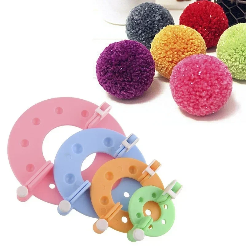 Pom Pom Maker Tool - 2026 8Pcs/Set Alat Pembuat PomPom Bola