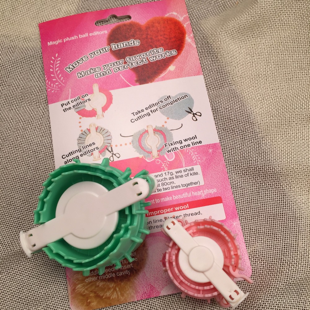 Pom Pom Maker Tool - Gratis Pengiriman Pembuat Pompom Alat Kerajinan