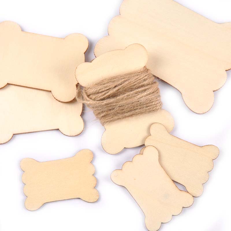 Organza Ribbon Spool - 54/72/98Mm Kayu Datar Gelendong Kelostidak untuk