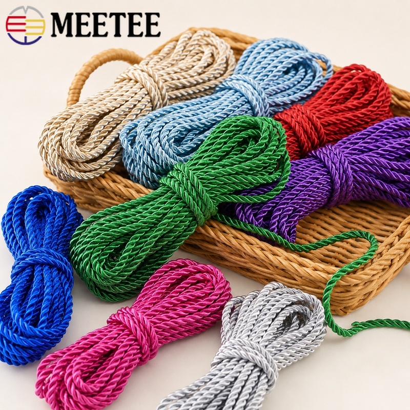 Cord Trim Twisted - Tali Serut Nilon Katun 3 Untai