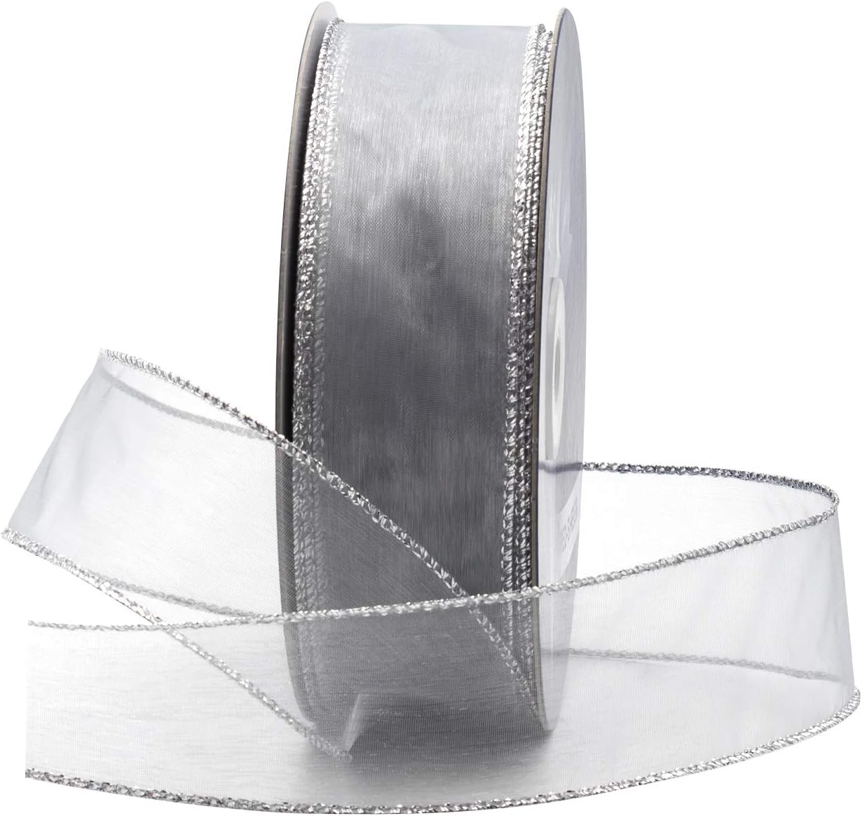 Organza Ribbon Spool - Pita Organza Kawat Tipis untuk Dekorasi