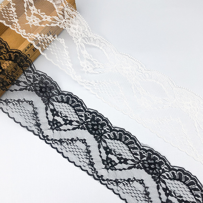 Lace Ribbon Trim - Pita Renda Tidak Elastis 5 Meter
