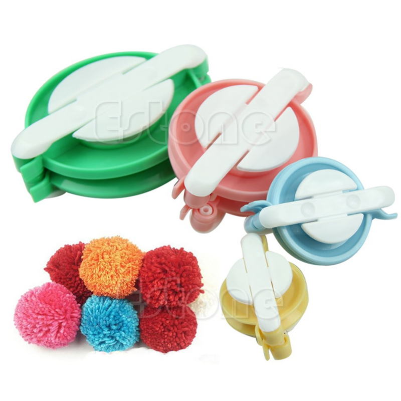 Pom Pom Maker Tool - Suruh Keputusan Pengaruh Set Appareil Bommel