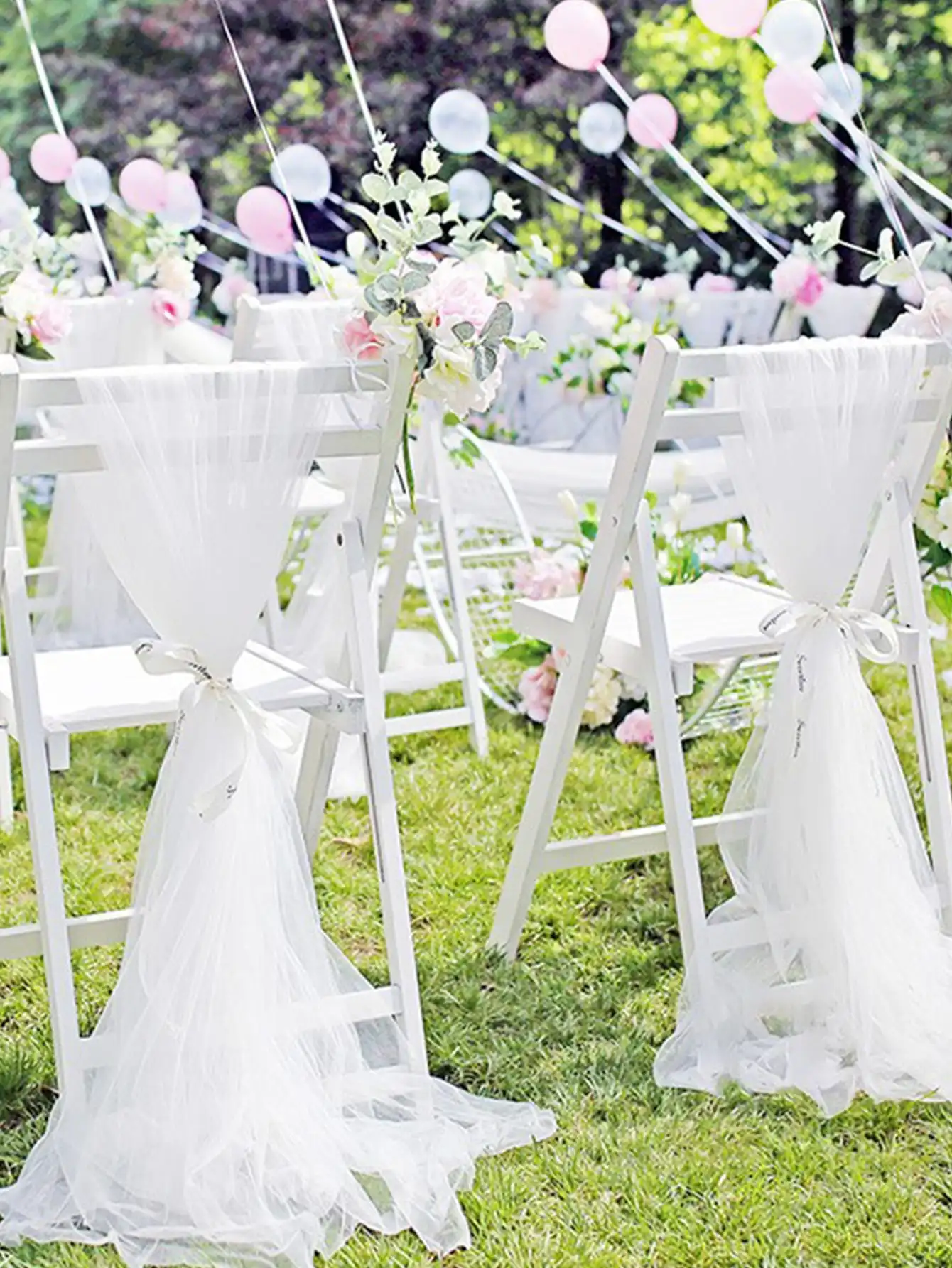 Organza Ribbon Spool - Kain Organza Kristal Tulle untuk Dekorasi