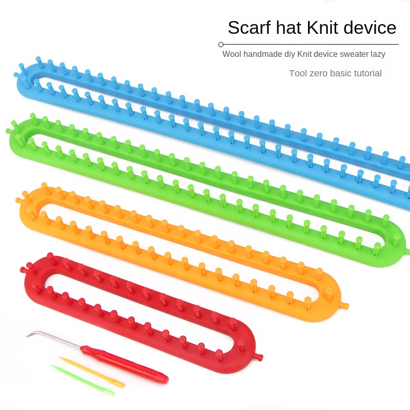 Pom Pom Maker Tool - Kit rajut tenun tenun, Pompom plastik,