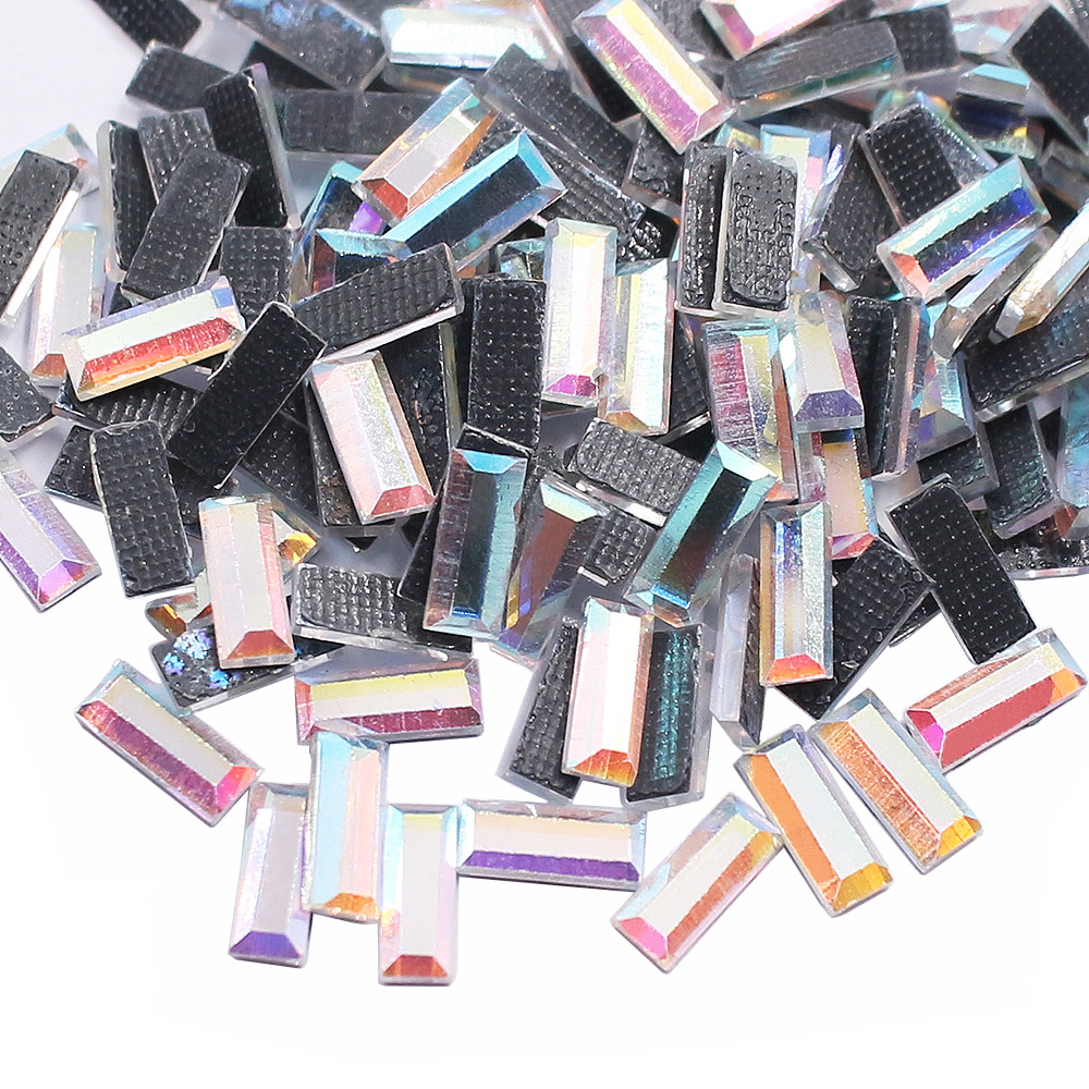 Hotfix Rhinestone Sheet - 200 Buah Strip Lem-belakang Hotfix Berlian