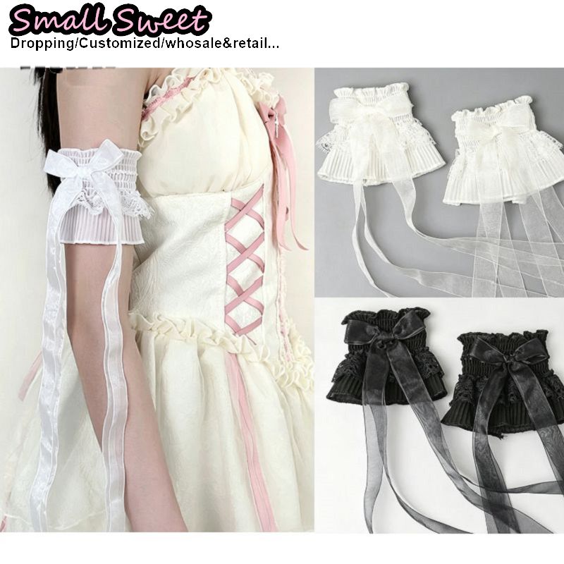 Lace Ribbon Trim - Aksesoris Pernikahan Wanita Y2K Yami Kawaii,