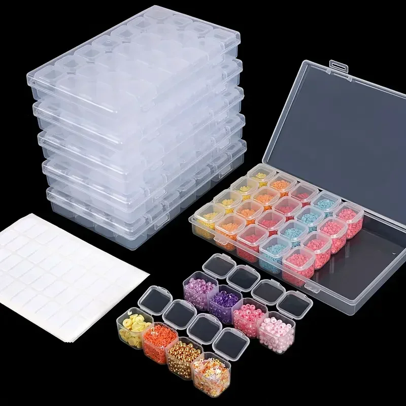 Craft Embellishment Storage - Kotak penyimpanan alat lukisan berlian 28
