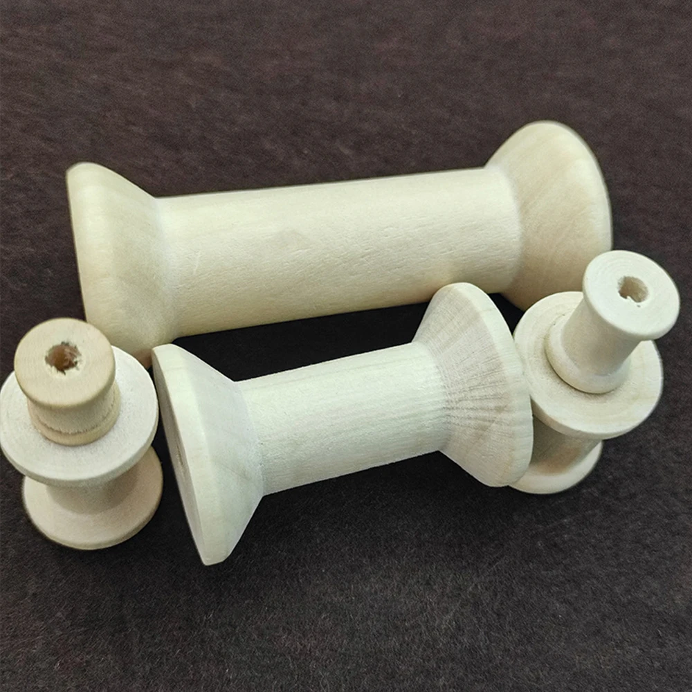 10/5 Buah Kumparan Kayu Mini G - Organza Ribbon Spool ulasan dan harga