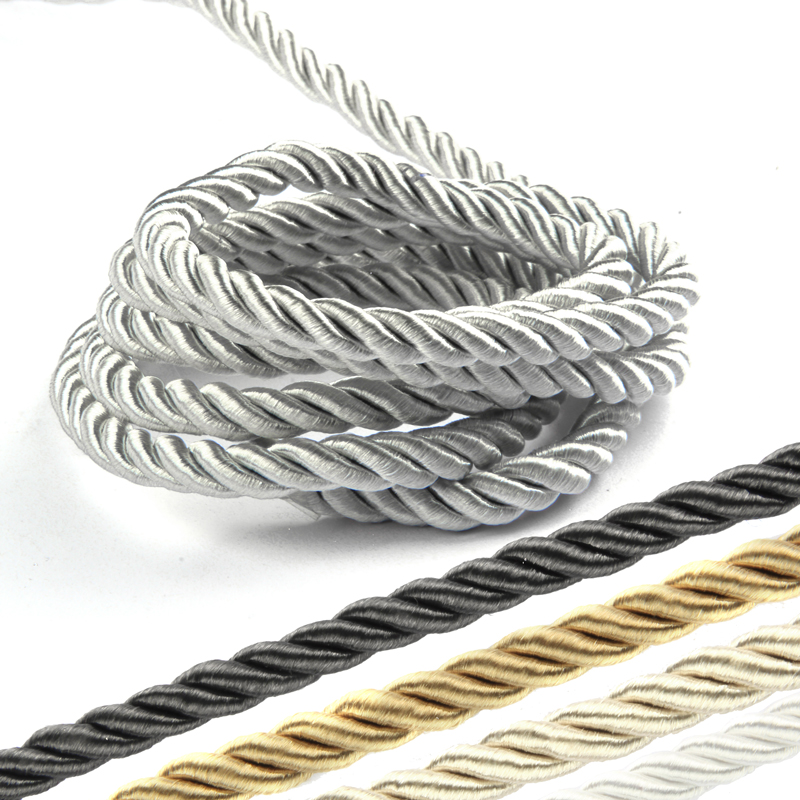 5YD/Lot 8Mm Memutar Tali Kabel - Cord Trim Twisted ulasan dan harga