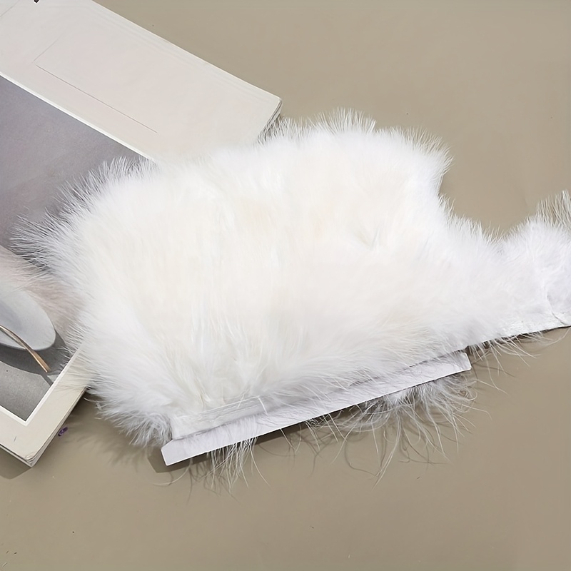 Pita Rumbai Bulu Kalkun Lembut - Feather Trim Marabou ulasan dan harga
