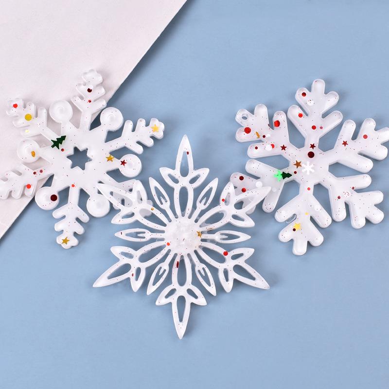 Cetakan silikon ornamen keping - Christmas Craft Embellishment ulasan dan harga
