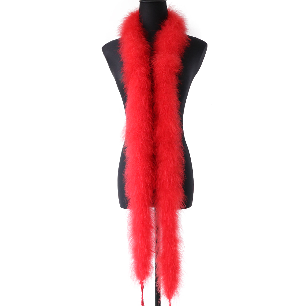 22G Bulu Marabou Turki 2M Syal - Feather Trim Marabou ulasan dan harga