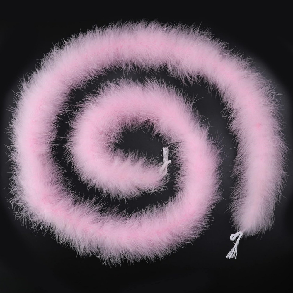 18G/22G/50G Bulu Kalkun Halus  - Feather Trim Marabou ulasan dan harga