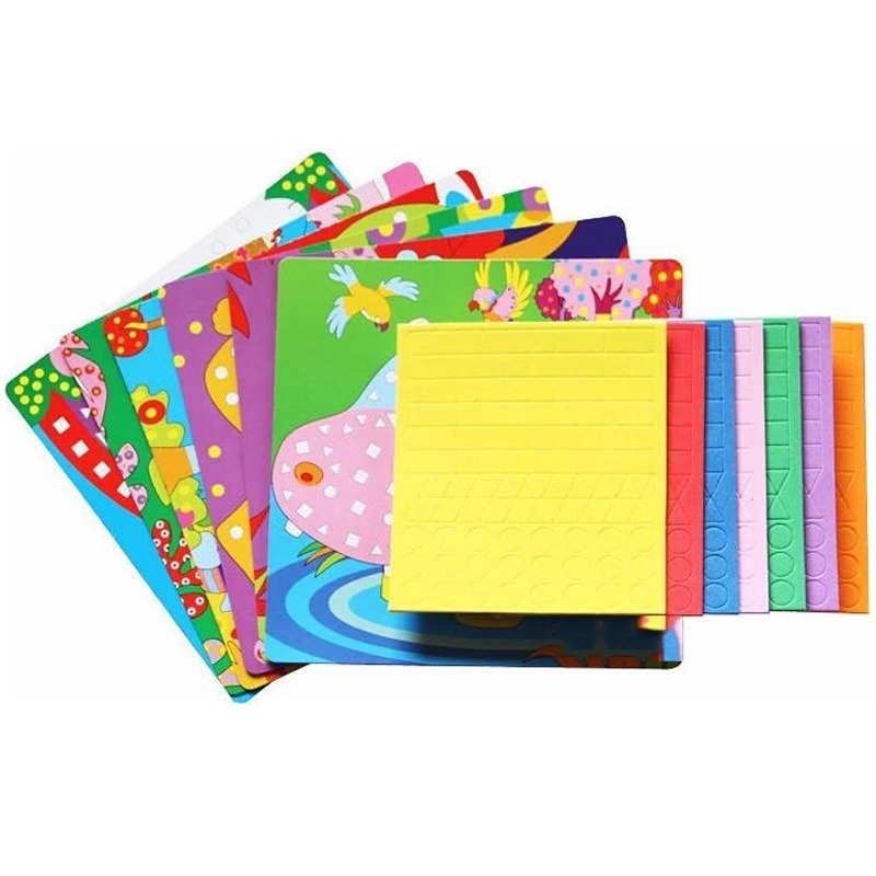 Lembaran Mosaik Busa 3D – Stik - Embellishments For Scrapbooking ulasan dan harga