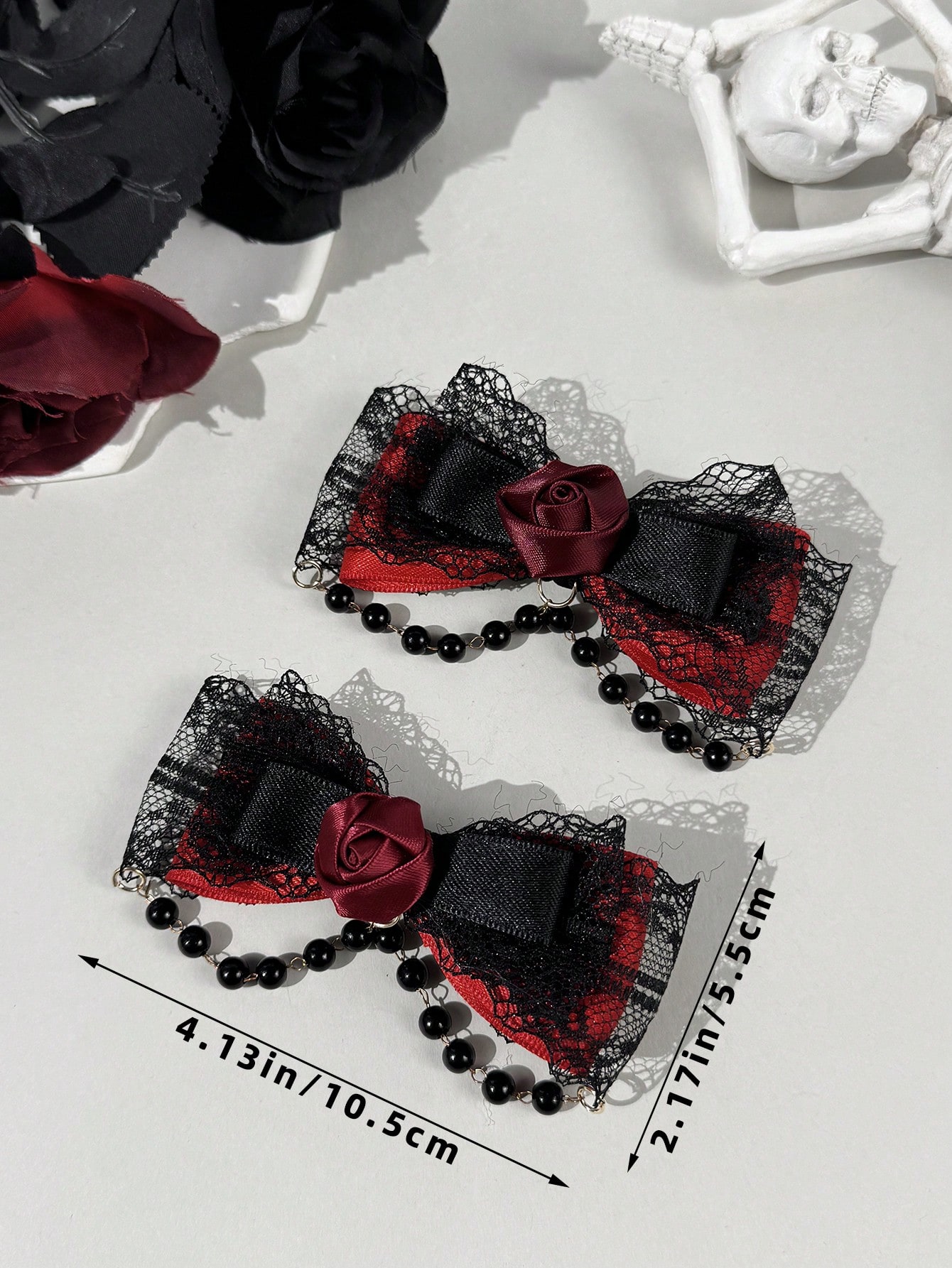 Aksesori pita renda gaya Gotik - Lace Ribbon Trim ulasan dan harga