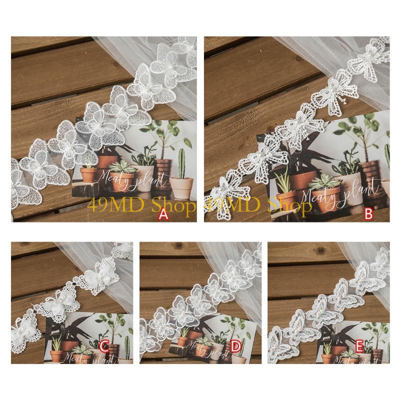 49MD 1 Yard Ikatan Simpul untu - Lace Ribbon Trim ulasan dan harga
