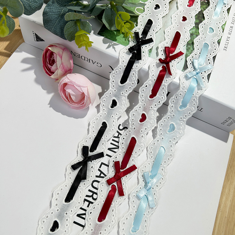 1yard pita renda berlipat Loli - Lace Ribbon Trim ulasan dan harga