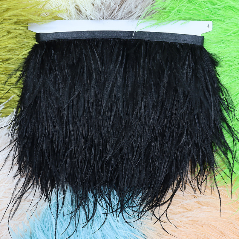 1M 8-10Cm Bulu Burung Unta Hit - Feather Trim Marabou ulasan dan harga