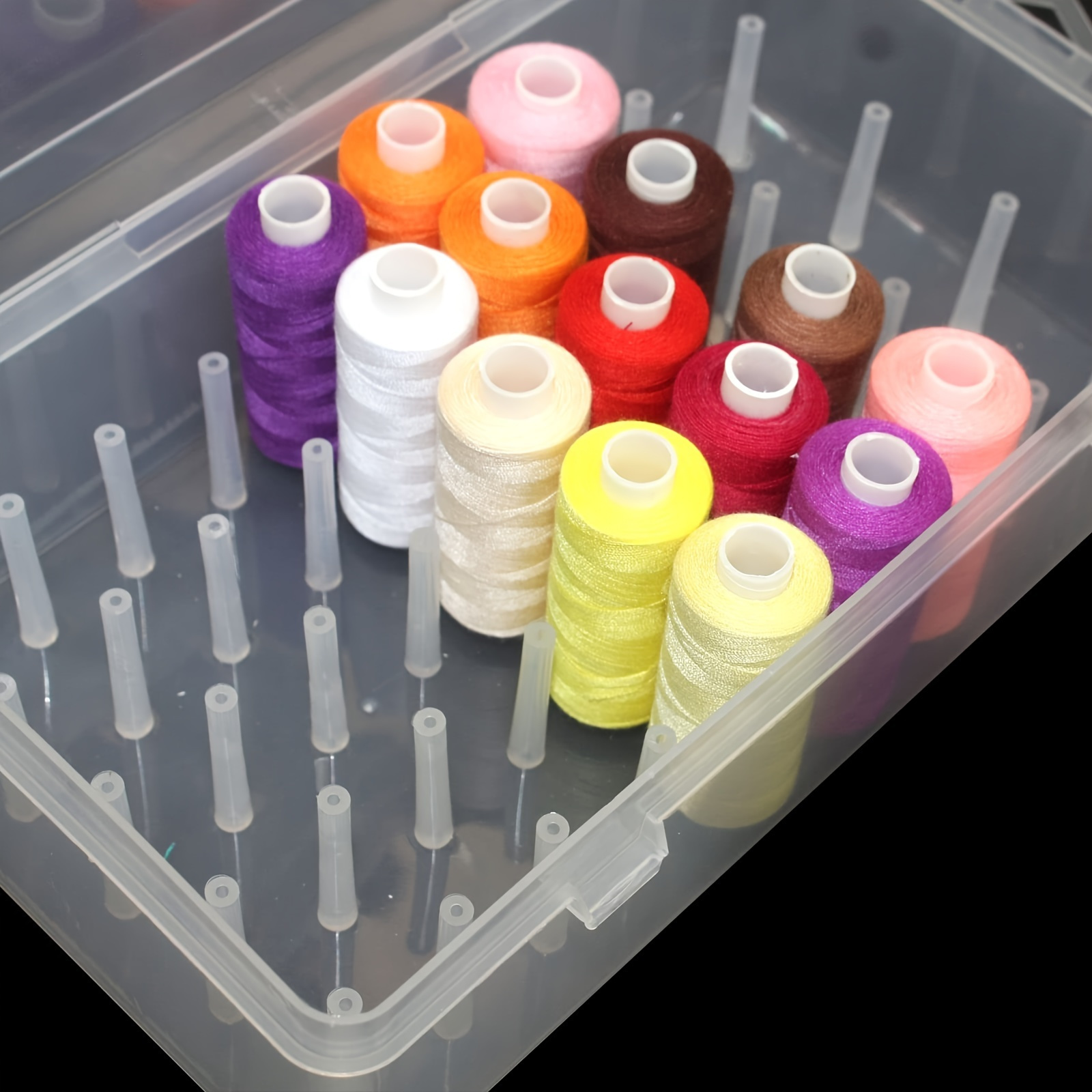 Kotak Penyimpanan Benang Jahit - Craft Embellishment Storage ulasan dan harga