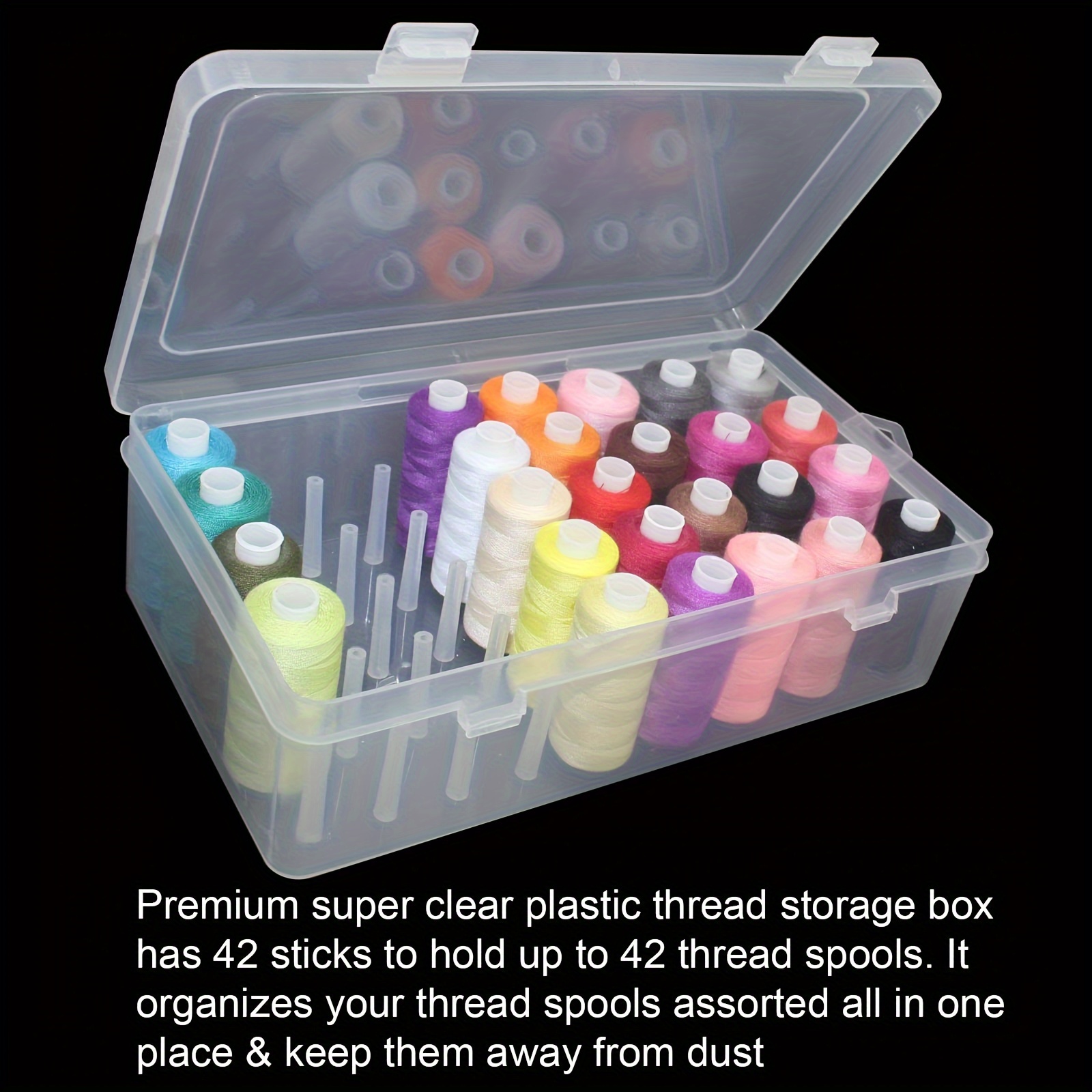 Kotak Penyimpanan Benang Jahit - Craft Embellishment Storage ulasan dan harga