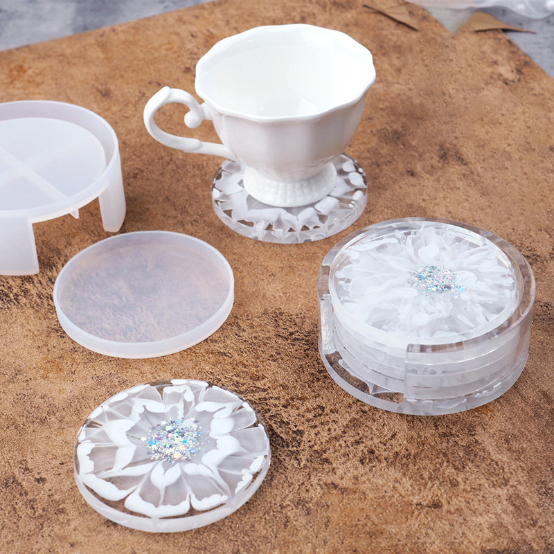 SNASAN Coaster Cup Mat Cetakan - Craft Embellishment Storage ulasan dan harga