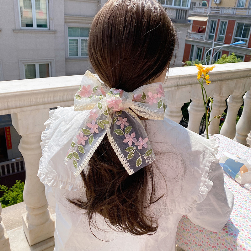 Pita bunga bordir renda 1 Yard - Lace Ribbon Trim ulasan dan harga