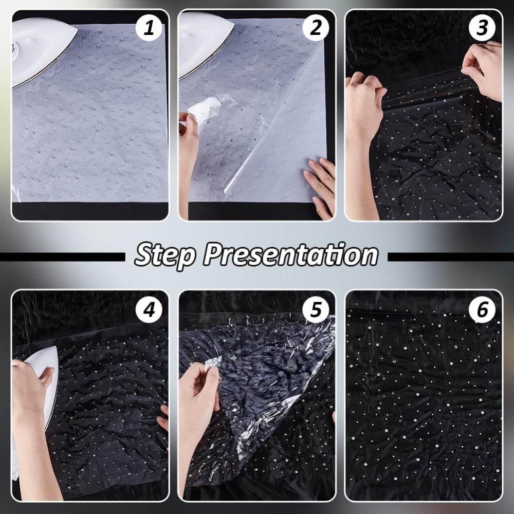 10 Lembar Stiker Rhinestone Ho - Hotfix Rhinestone Sheet ulasan dan harga