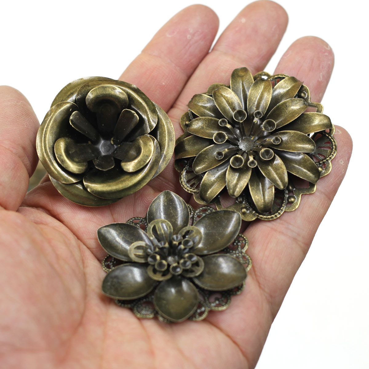 6 Buah Hiasan Kombinasi Pola B - Craft Embellishments ulasan dan harga