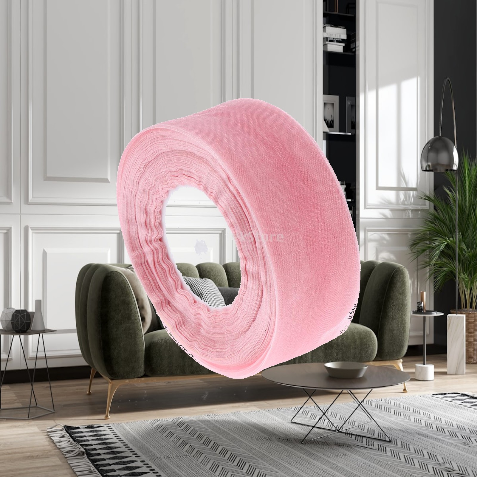 Pita Organza Tipis Besar, Pita - Organza Ribbon Spool ulasan dan harga