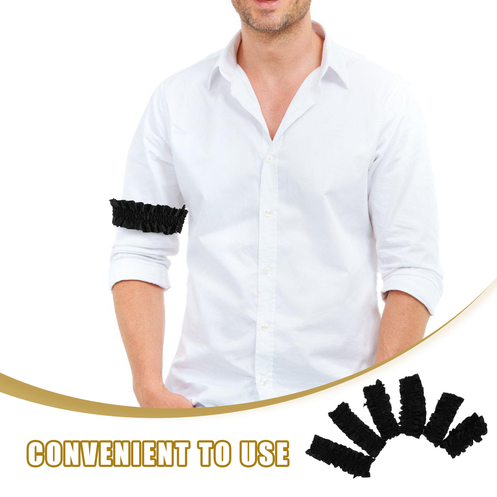 3 Pasang Garter Lengan Elastis - Elastic Lace Trim ulasan dan harga