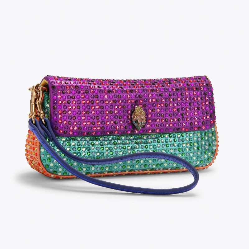Tas Selempang Mewah Wanita Mer - Sequin Fabric Panel ulasan dan harga