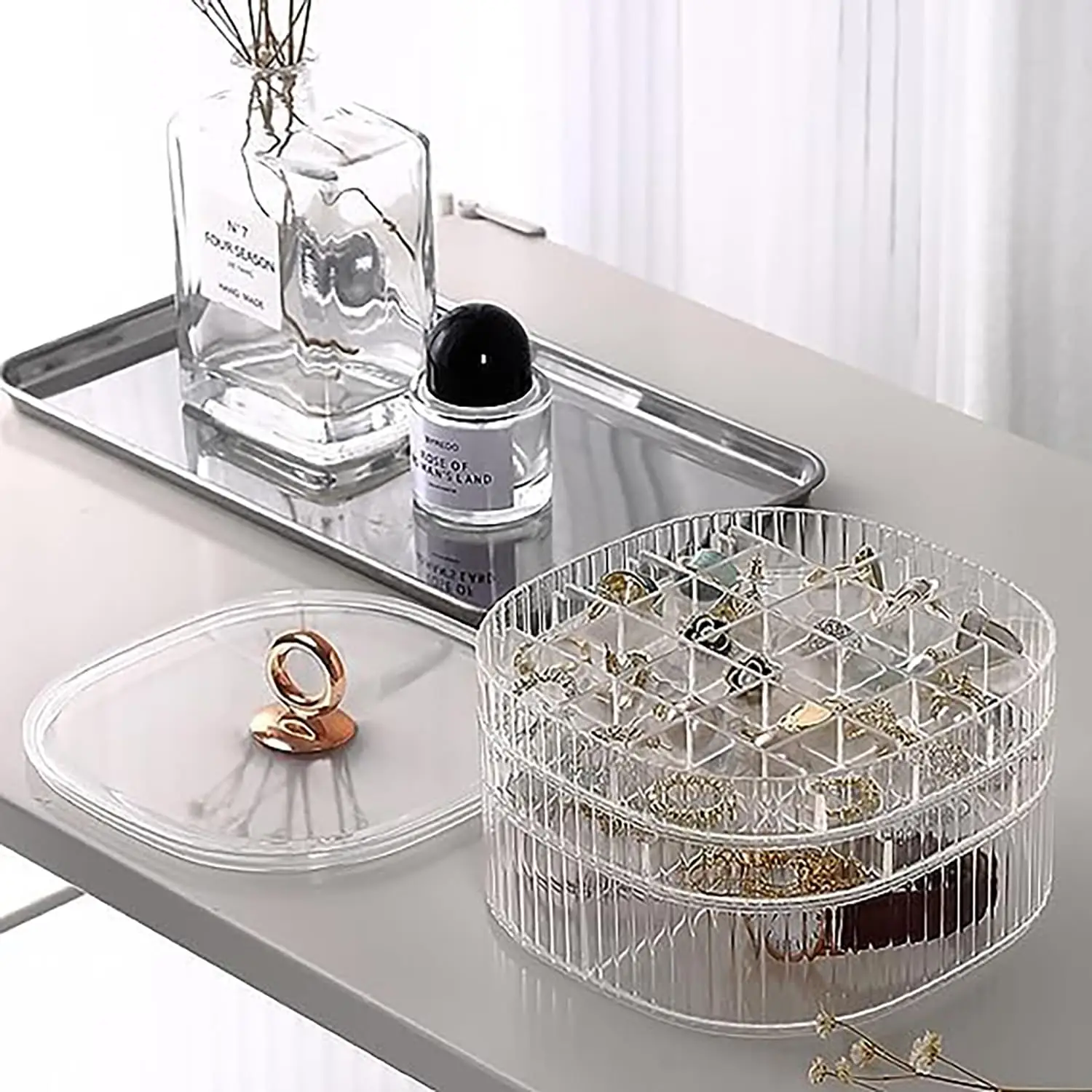 Kotak Perhiasan, Organizer Per - Craft Embellishment Storage ulasan dan harga