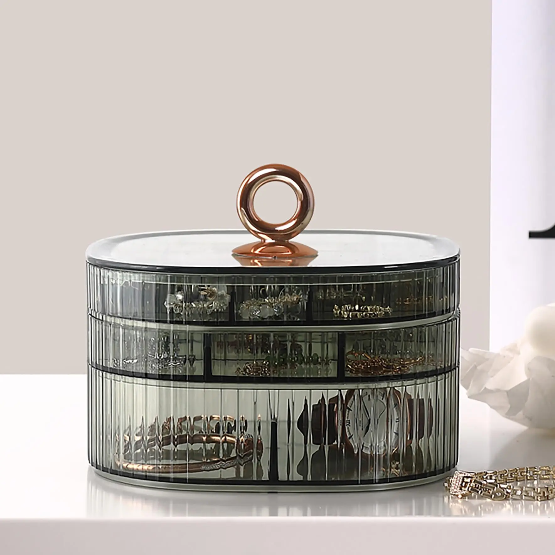 Kotak Perhiasan, Organizer Per - Craft Embellishment Storage ulasan dan harga