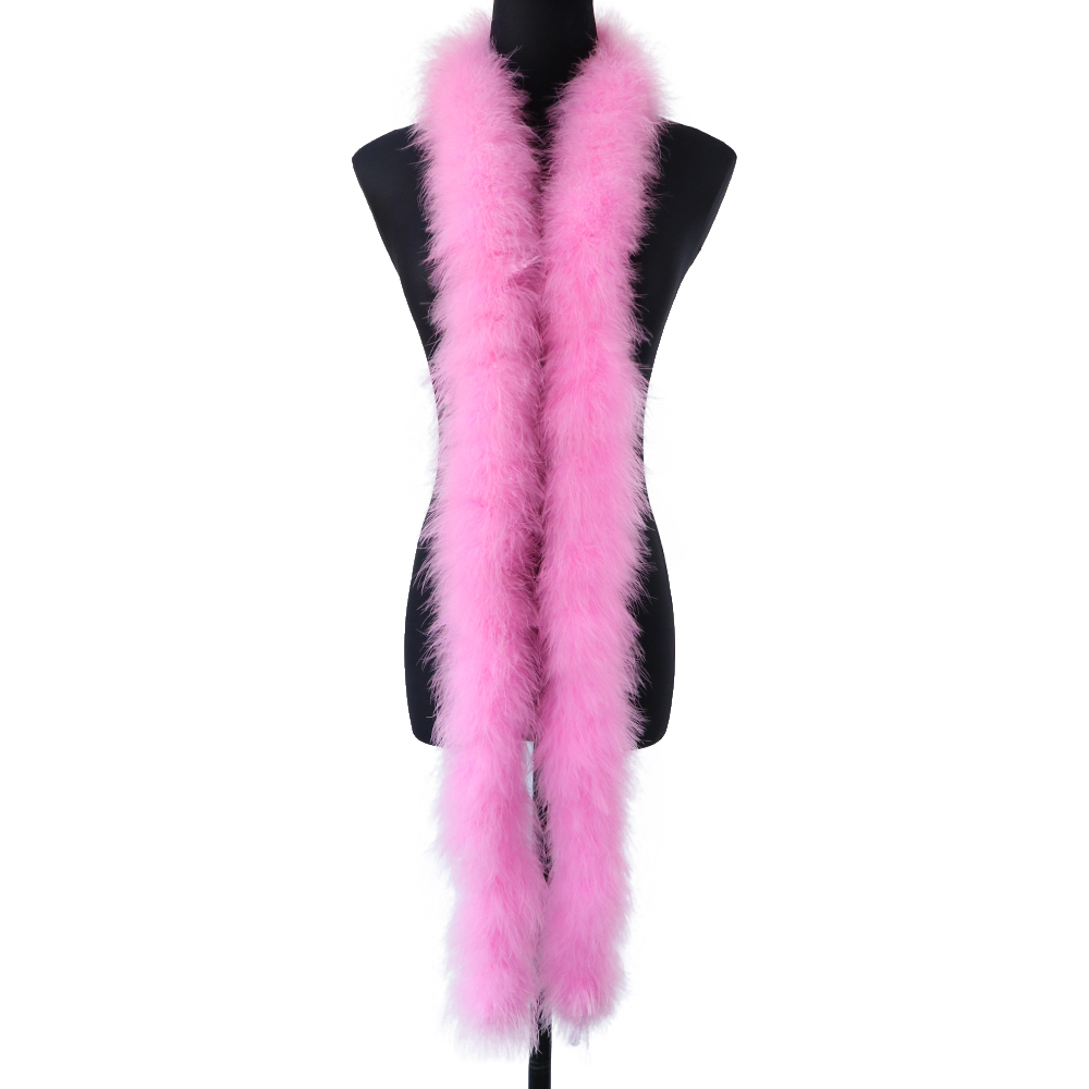 2M 50g Bulu Kalkun Merah Lembu - Feather Trim Marabou ulasan dan harga