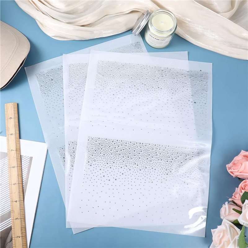 18 Lembar Transfer Rhinestone  - Hotfix Rhinestone Sheet ulasan dan harga