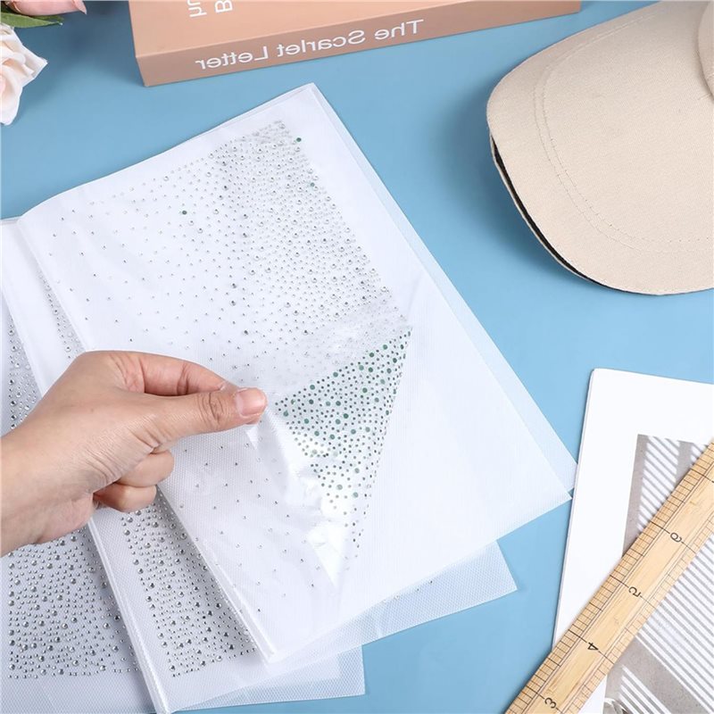 18 Lembar Transfer Rhinestone  - Hotfix Rhinestone Sheet ulasan dan harga