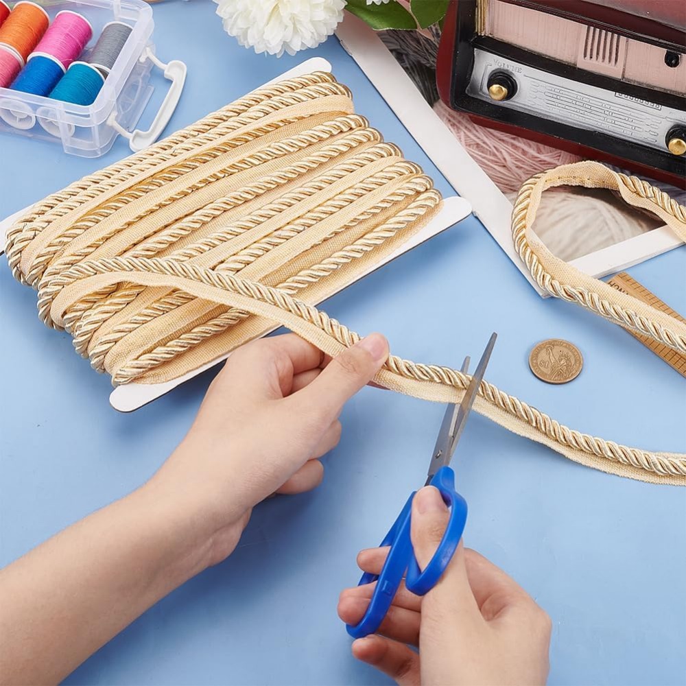 11 yard pita tali kabel potong - Cord Trim Twisted ulasan dan harga