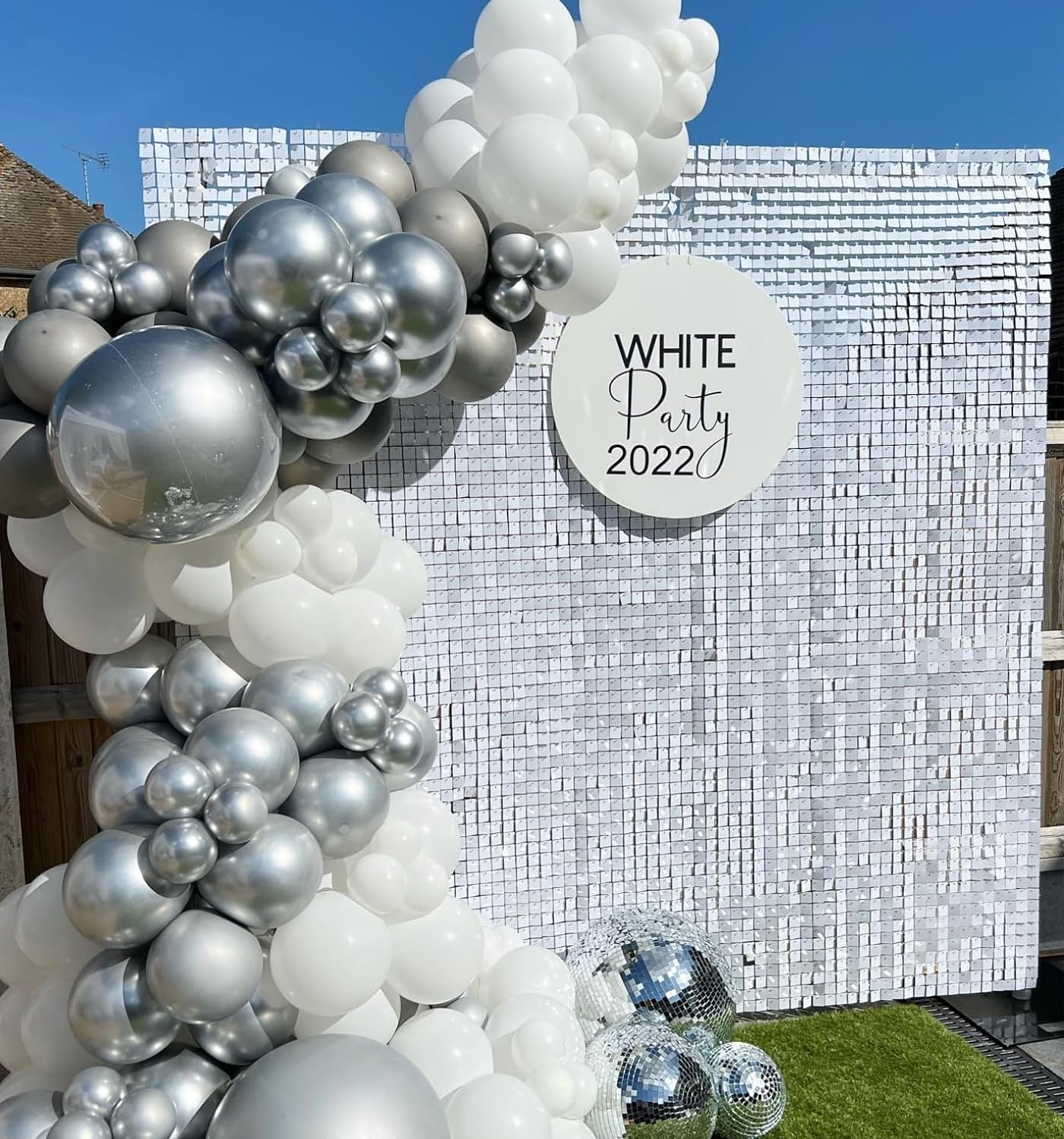 Panel dinding berkilau payet p - Sequin Fabric Panel ulasan dan harga
