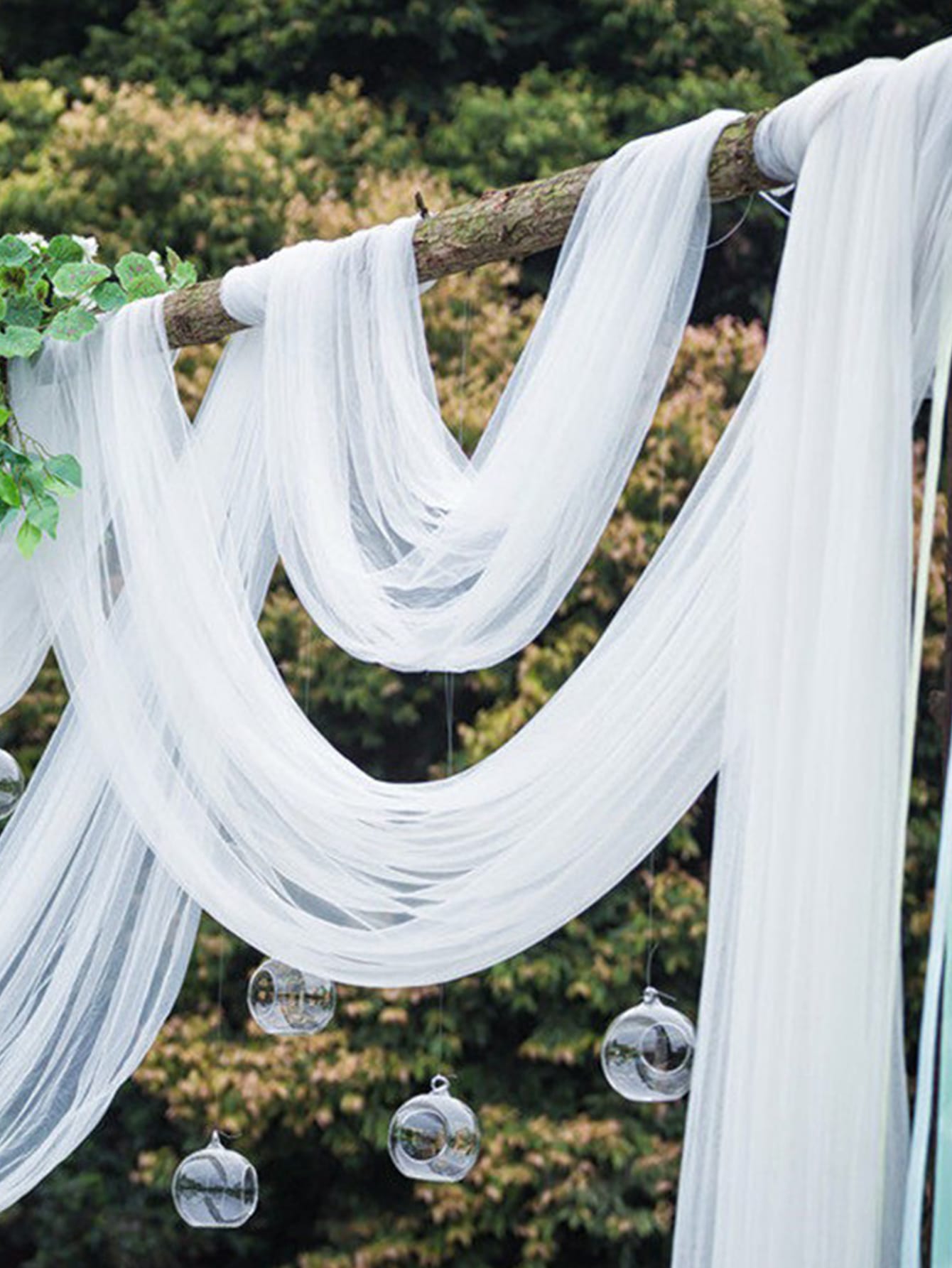 Kain Organza Kristal Tulle unt - Organza Ribbon Spool ulasan dan harga