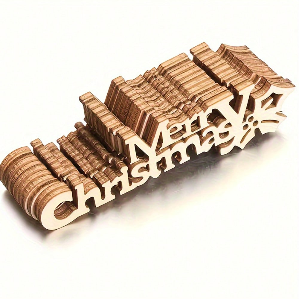 10/20/100 buah potongan kayu S - Christmas Craft Embellishment ulasan dan harga