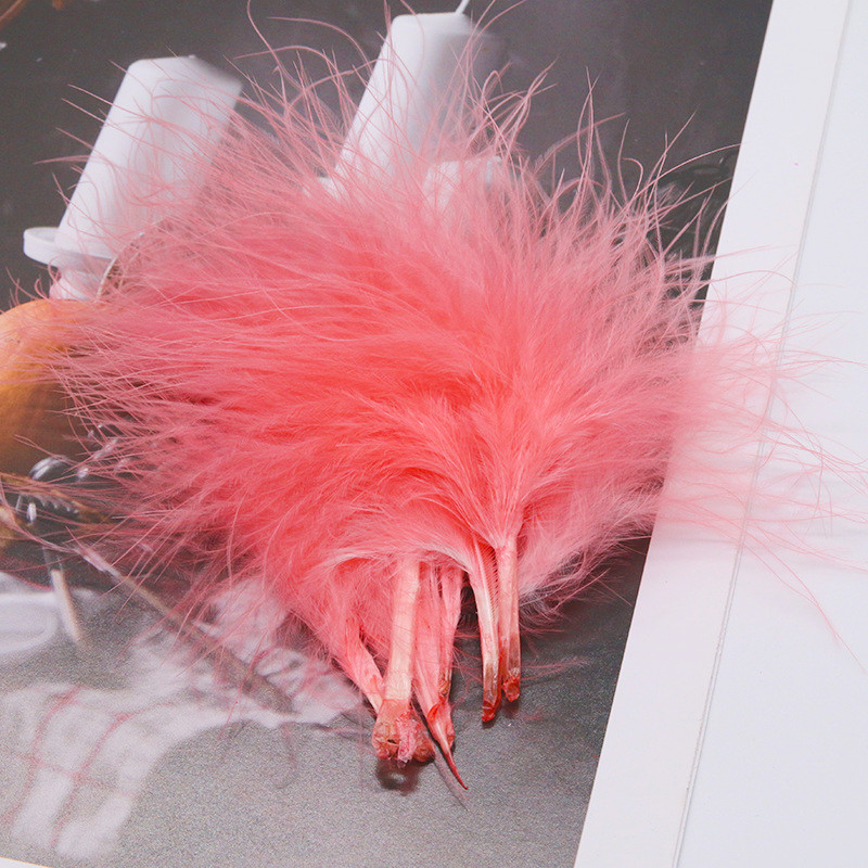 8-12Cm Berwarna Plum Turki Ala - Feather Trim Marabou ulasan dan harga