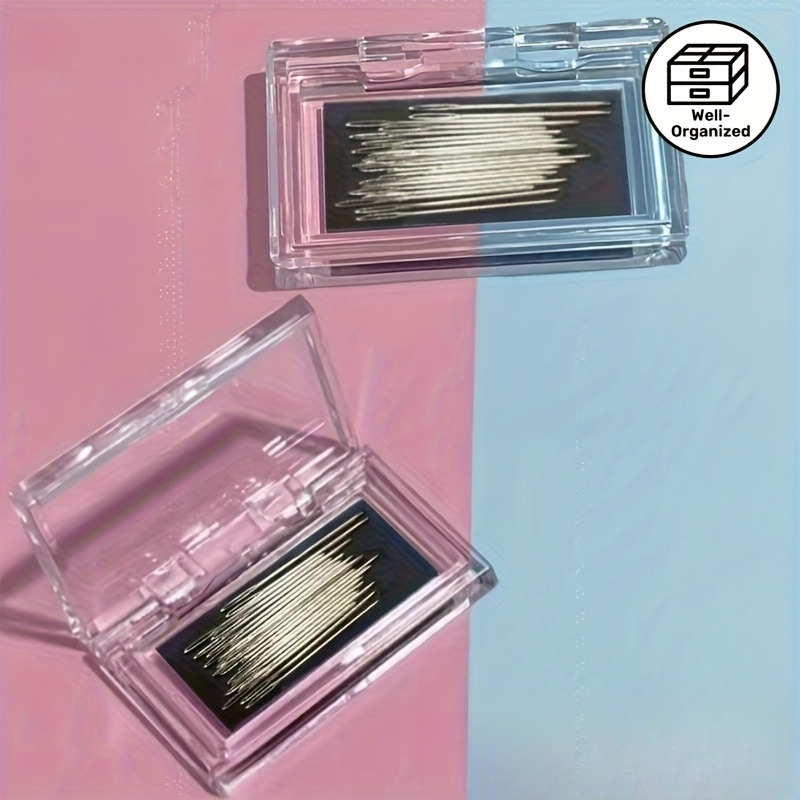 Kotak Penyimpanan Jarum Magnet - Craft Embellishment Storage ulasan dan harga